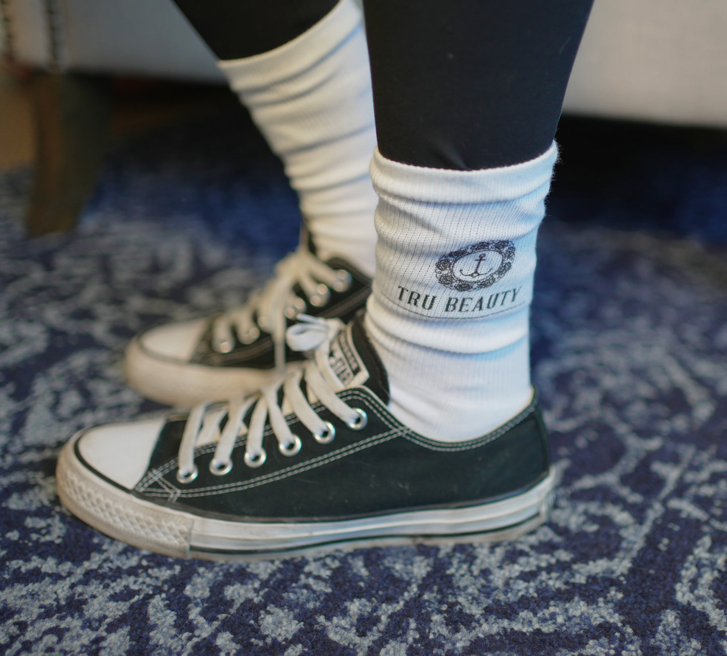 Crew Socks - TRU Beauty Logo