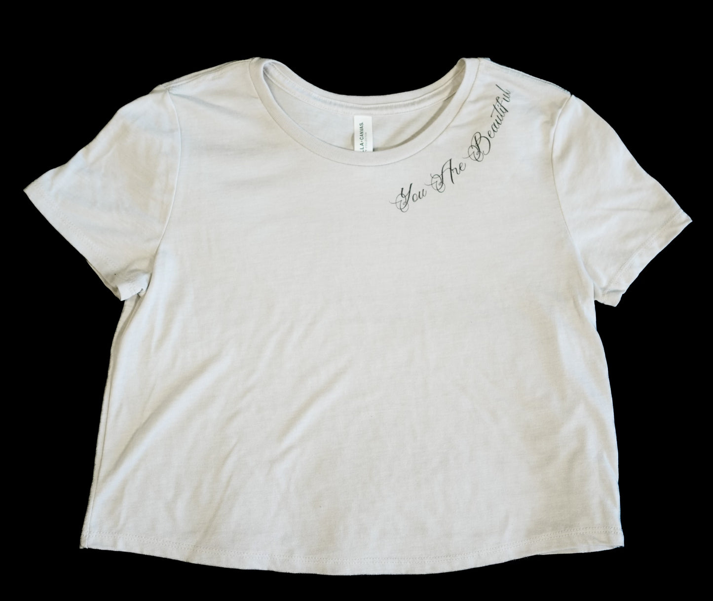 Cropped Tee - You Are Beautiful